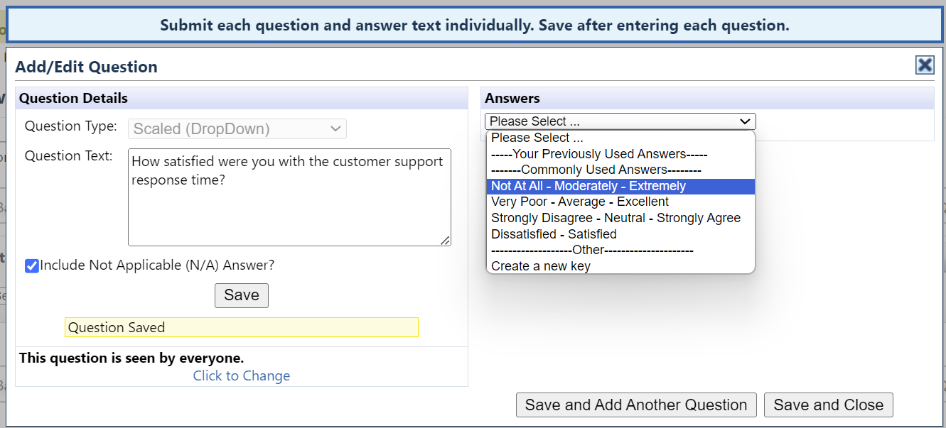 Isq Reading How to Enter Institution Specific Questions (ISQs)